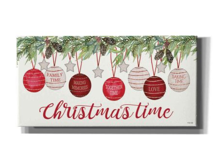 Christmas Time Ornaments  by Cindy Jacobs, Canvas Wall Art For Cheap