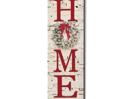 Christmas Home Vertical II  by Lori Deiter, Canvas Wall Art Cheap