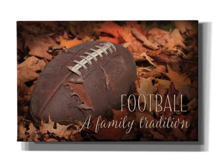 Football - A Family Tradition  by Lori Deiter, Canvas Wall Art Online Sale