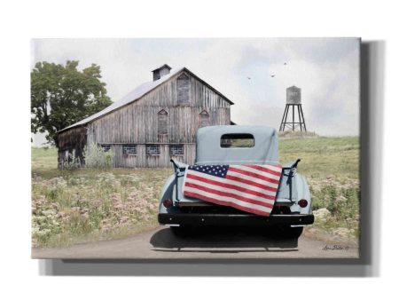 American Tailgating  by Lori Deiter, Canvas Wall Art For Sale