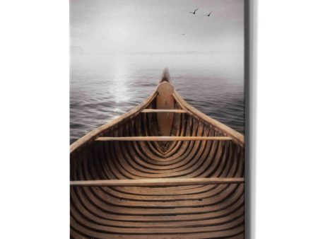 Old Wooden Canoe  by Lori Deiter, Canvas Wall Art Online