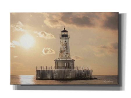 Charity Shoal Lighthouse  by Lori Deiter, Canvas Wall Art Supply