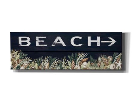 Beach Sign  by Cindy Jacobs, Canvas Wall Art Online