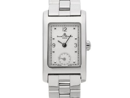 Reloj Baume & Mercier para dama en acero inoxidable. Online Sale