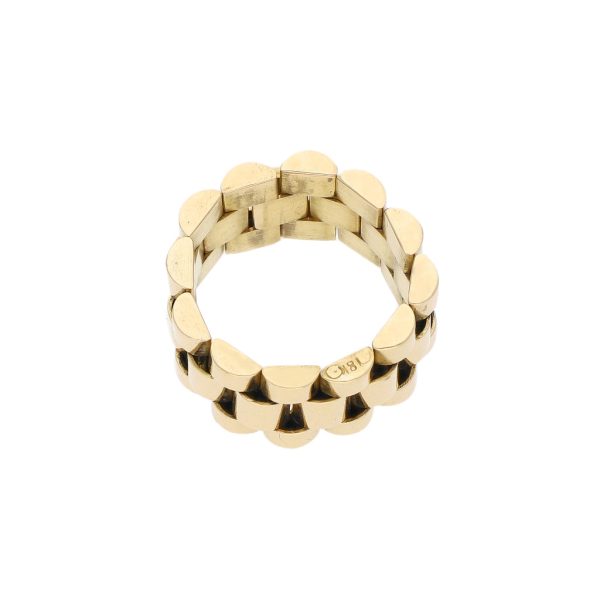 Anillo articulado en oro amarillo 18 kilates. Online now