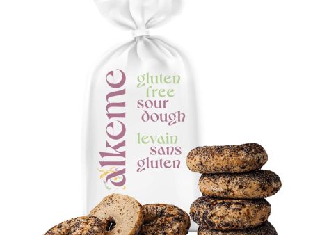 Alkeme Gluten Free Sourdough Everything Bagels (6 Pack) Online