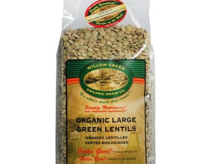 Willow Creek Green Lentils (800g) on Sale