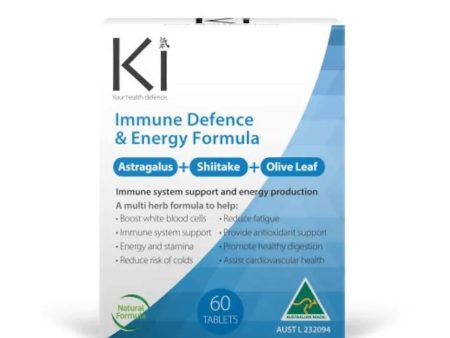 Ki Immune Defence & Energy Formula (60 Tablets) Online Hot Sale