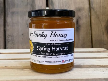 Polinsky Spring Harvest Dandelion & Caragana Honey 500g Online Hot Sale