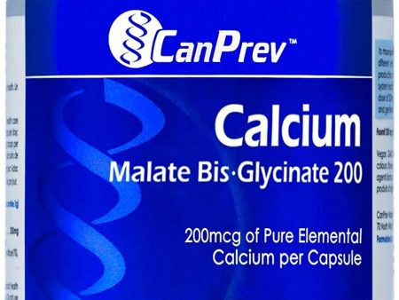 CanPrev Calcium Malate Bis-Glycinate 200 (120 Veg Caps) Online