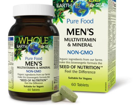 Whole Earth & Sea Men s Multivitamin & Mineral, 60 tablets For Discount