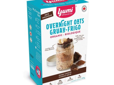 Yumi Organics Overnight Oats Dark Choco (6 Packets) For Cheap