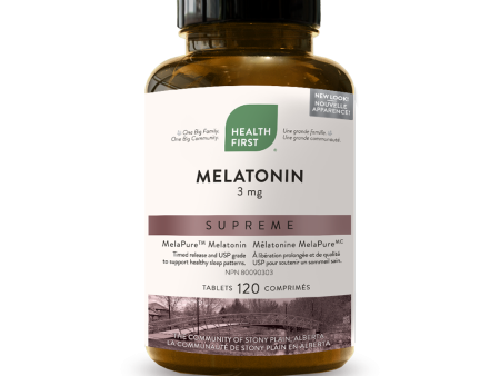 Health First Melatonin Supreme 3mg (120 tablets) Supply