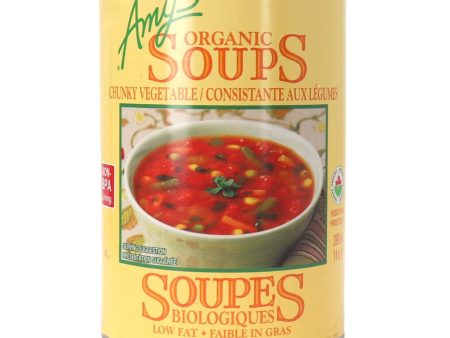 Amy s Organic Chunky Vegetable Soup 398ml For Cheap